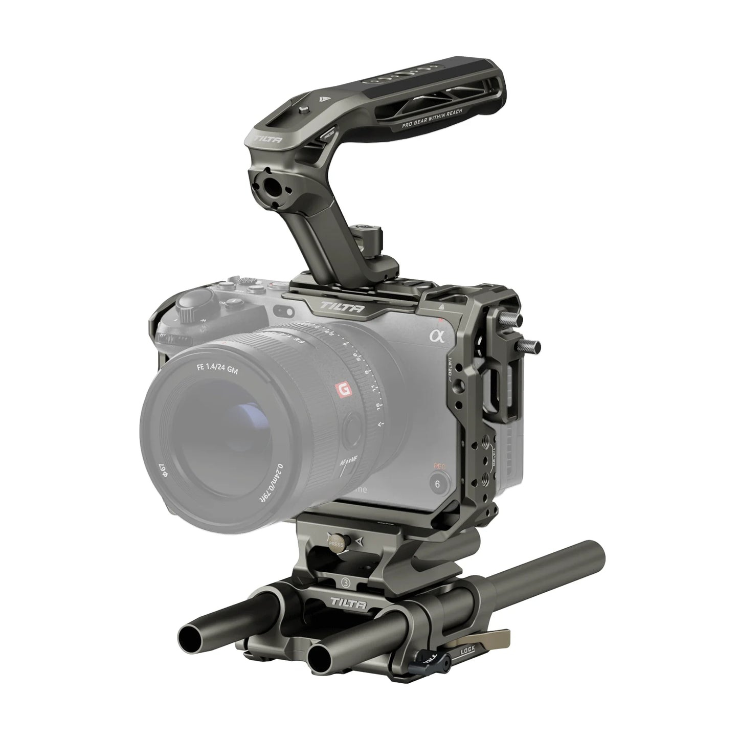 Grey FX3/FX30 Compact Camera Cage Frame
