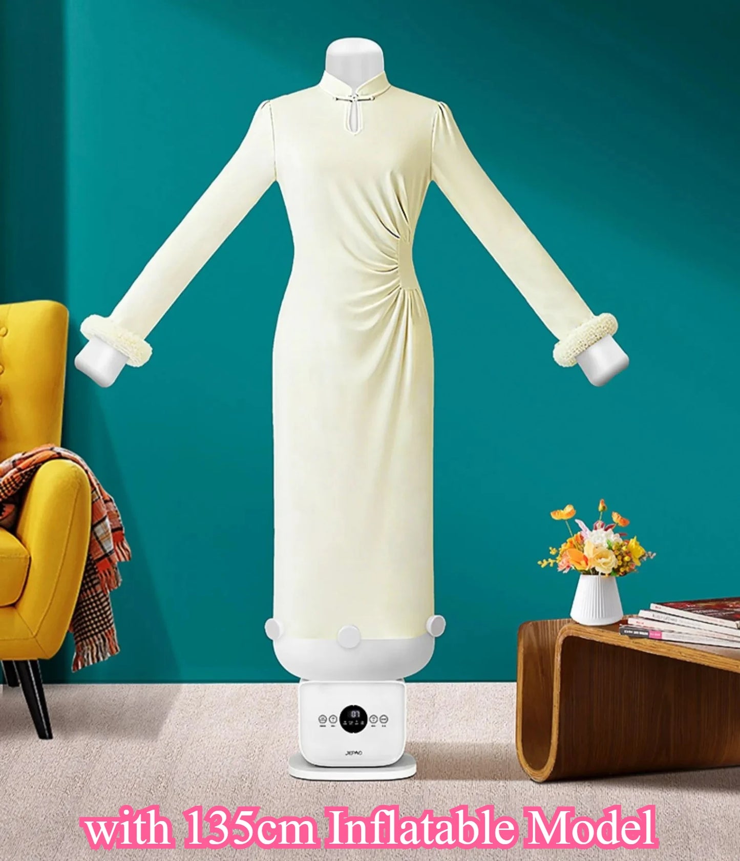 135cm Standing Garment Steamer Automatic Wrinkle Remover