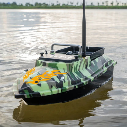 Waterproof RC Fishing Bait Boat 12000mAh with 4 Hour Use