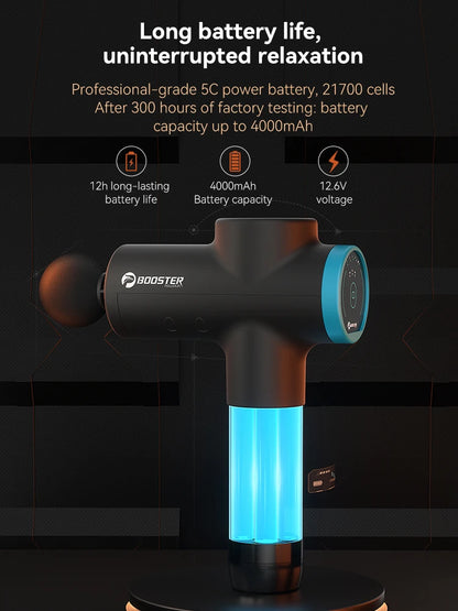 Rechargeable Massage Gun 4000mAh Deep Tissue Muscle Massager