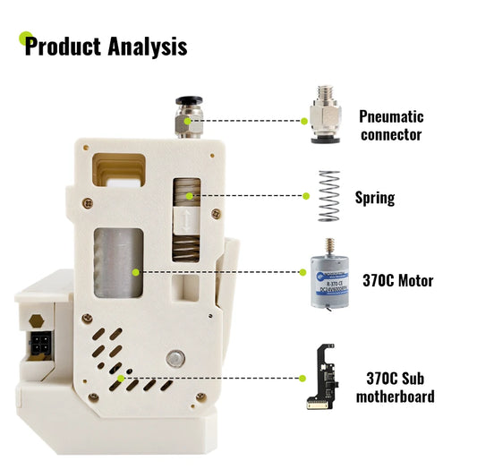 Auto Refill System BMCU 370C AMS Lite for A1 3D-Printer