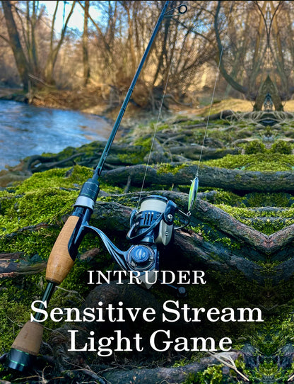 Portable 1.8m Ultralight Spinning Fishing Rod for Trout
