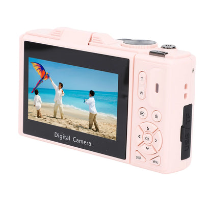 5K 75MP Vlogging Camera 18X Zoom Flip Screen with Flash
