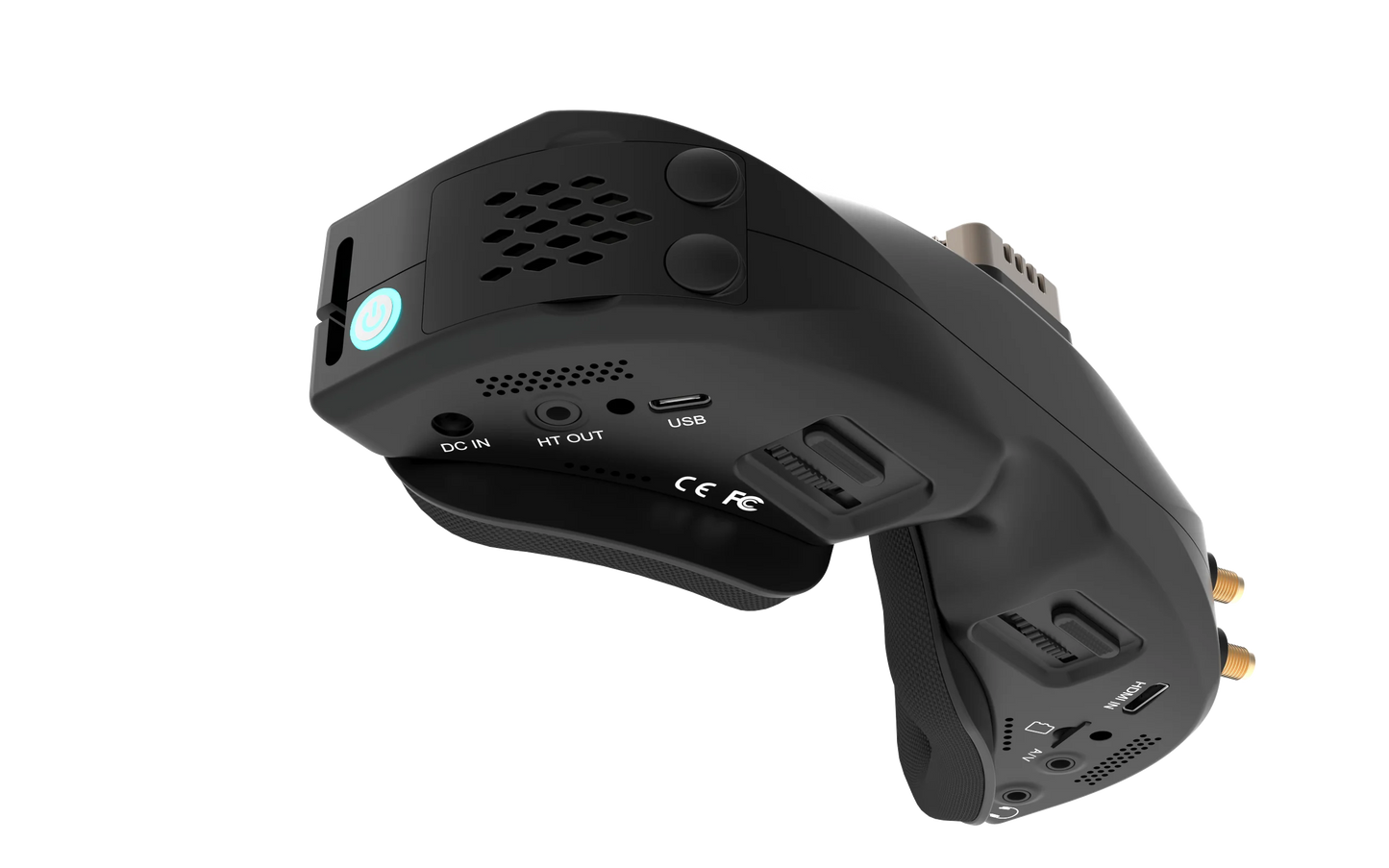 720P OLED FPV Goggles with Head Tracker and DVR