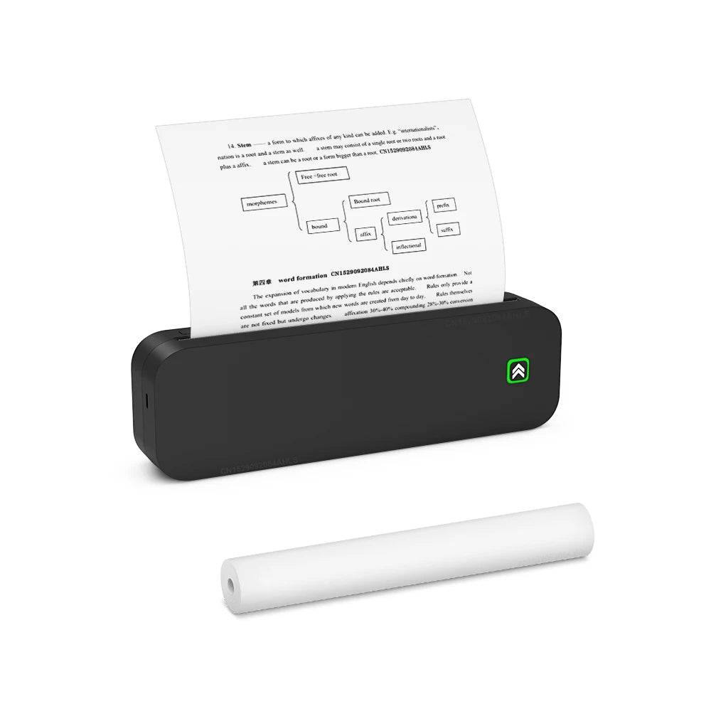 Portable Mini A4 Thermal Printer for Phone & PC
