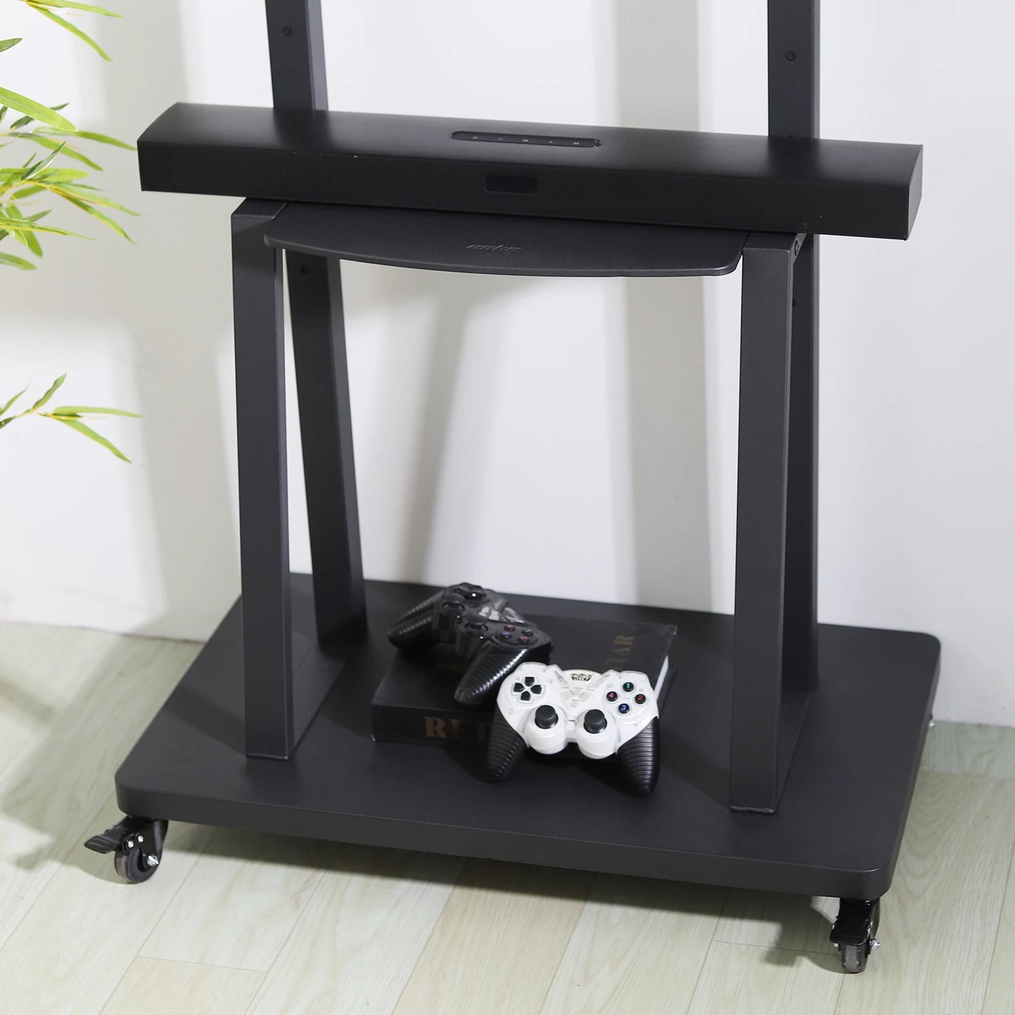 Heavy Duty TV Trolley Stand 32-80" Adjustable Floor Mount