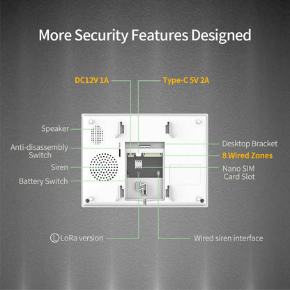 Solar Smart Security Alarm Siren