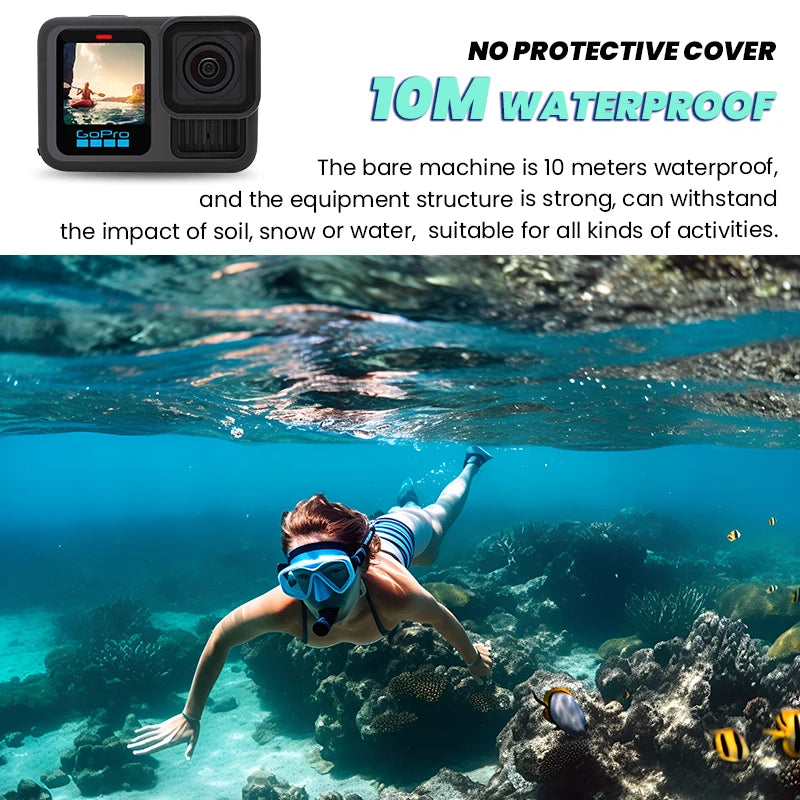 Compact GoPro HERO 13 5.3K 60fps Action & Vlog Camera