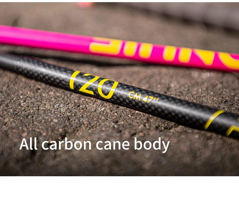 2pcs Pink 120cm Foldable Hiking Poles