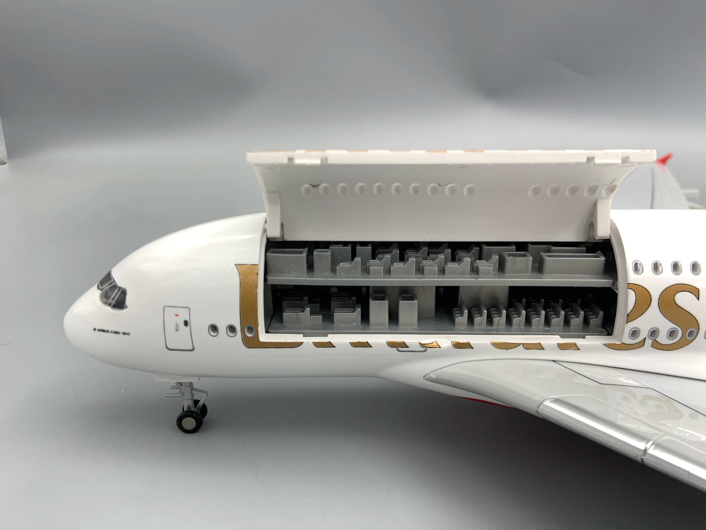Large A380 Model Plane 18 LED Light Display