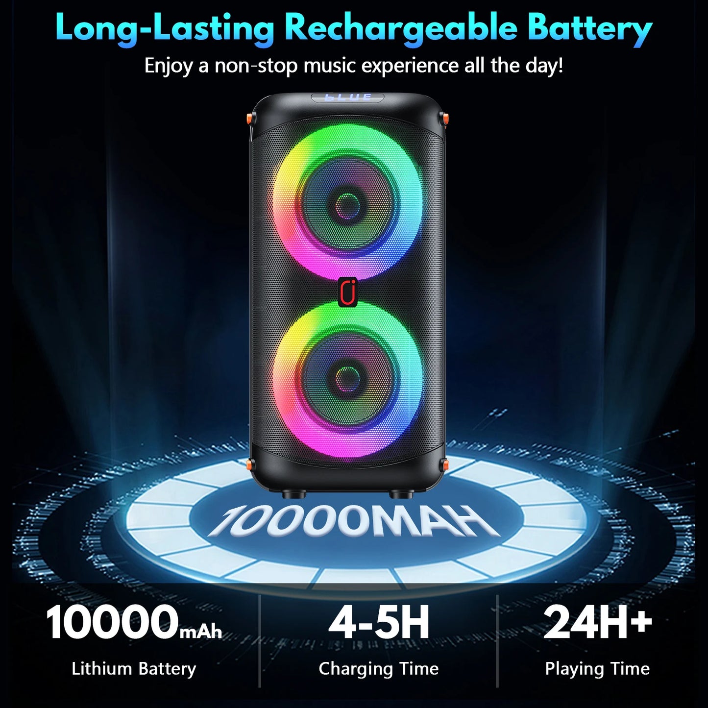 T27 Bluetooth Karaoke Speaker for Home Parties & Events