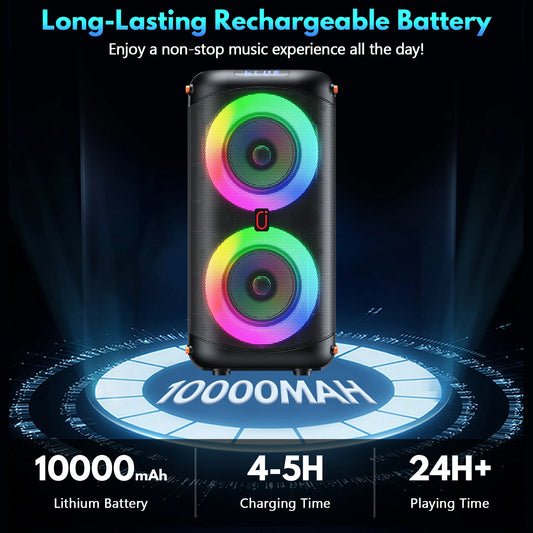 T27 Bluetooth Karaoke Speaker for Home Parties & Events