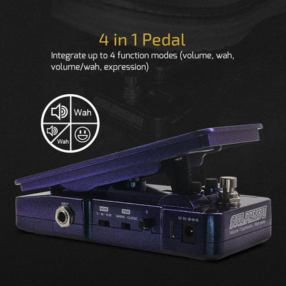 Multi-Mode Guitar Pedal Wah Volume Expression