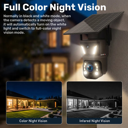 4K WiFi PTZ Security Camera 99X Zoom Outdoor