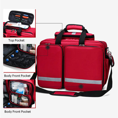 Multi-Function Emergency Medical Bag for Family and Outdoor Use