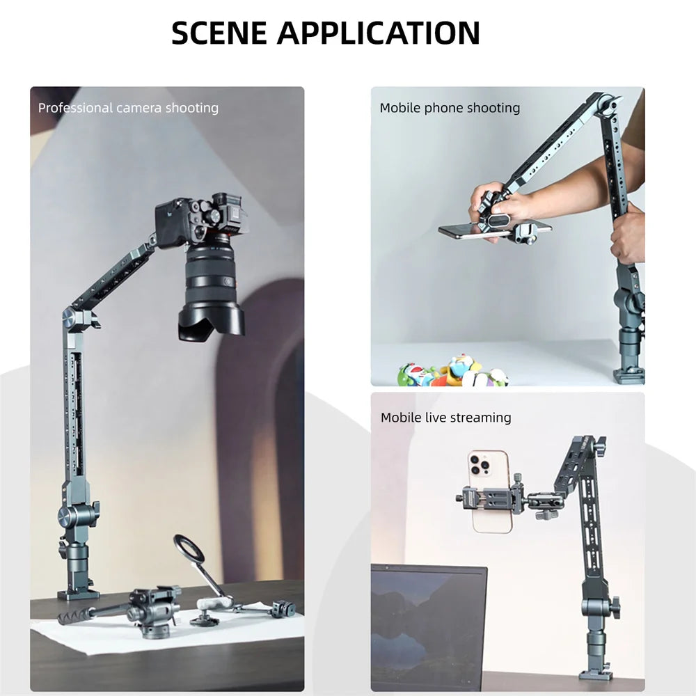 Flexible Magic Arm Camera Mount with C-Clamp