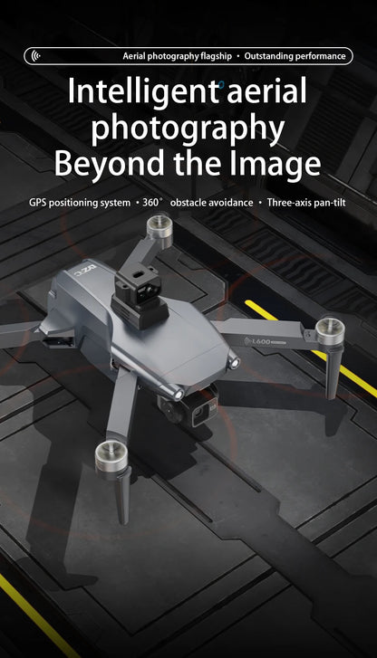 600 Pro Max 8K Drone GPS 3 Axis Gimbal FPV