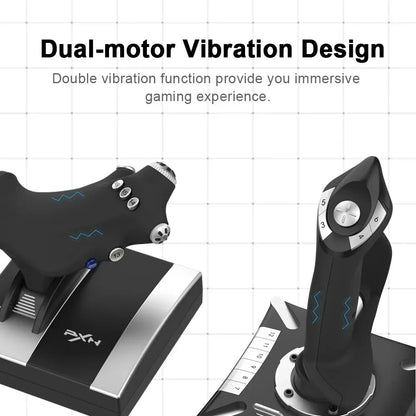 Pro Flight Simulator Gamepad Joystick for PC and PS4