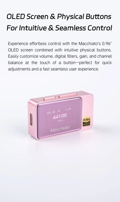 USB Type-C DAC Dongle Hi-Res Audio Adapter
