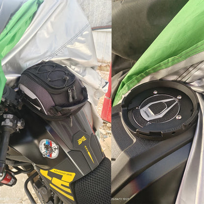 Waterproof Motorcycle Tank Bag Quick Lock Fuel Storage