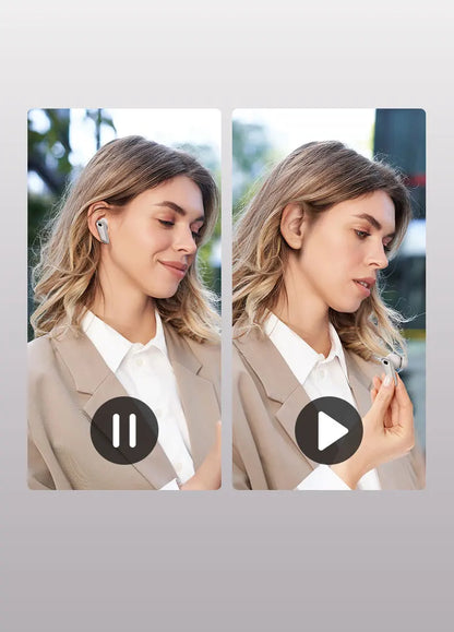 Wireless Earbuds with Spatial Audio and Waterproof Design