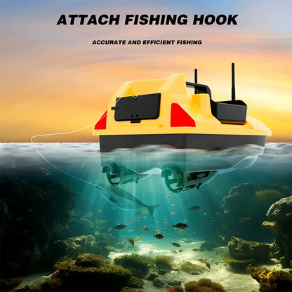 17200mAh RC Bait Boat Fish Finder 500m