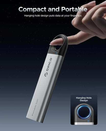 ORICO 512GB High-Speed External SSD 10Gbps Storage