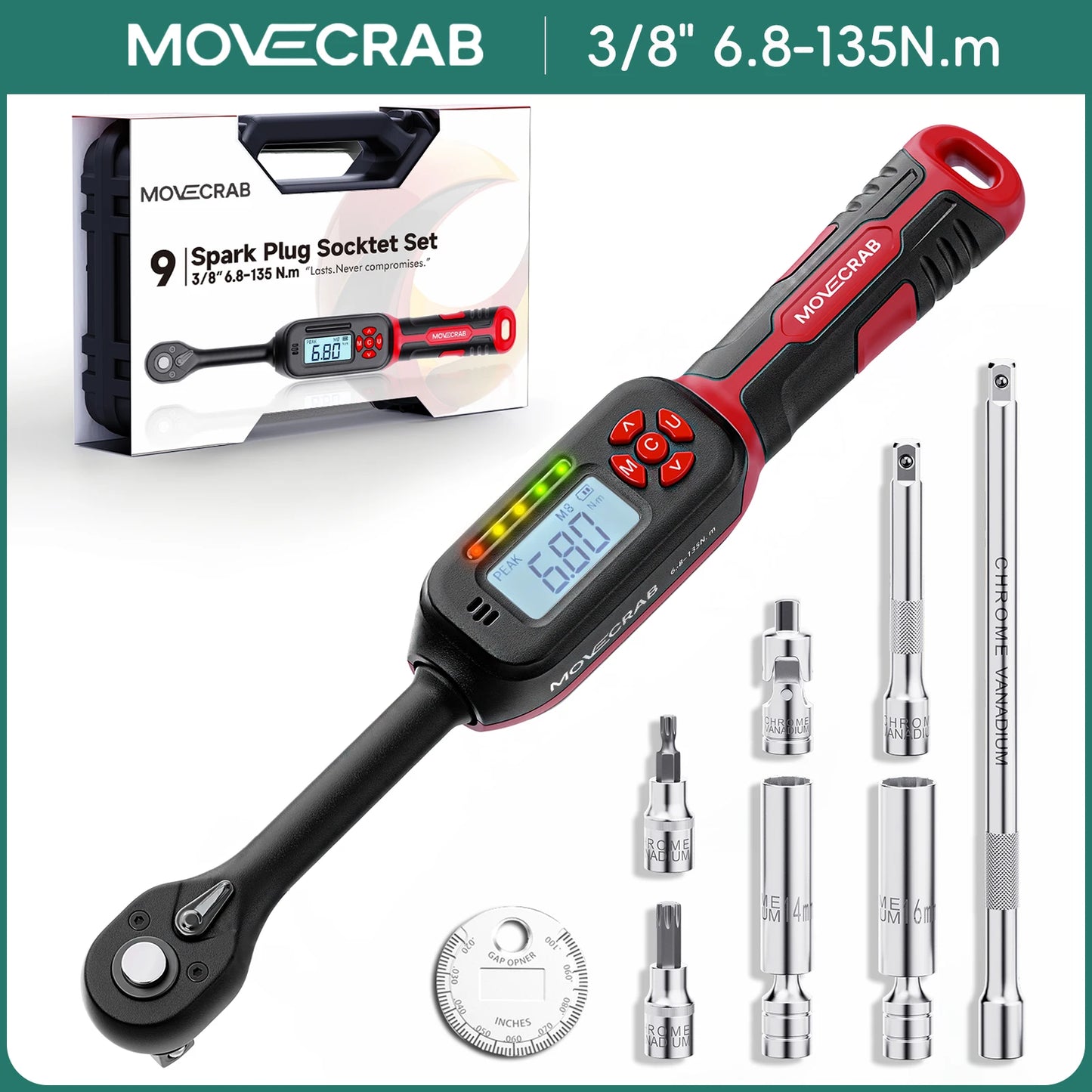 Professional Bicycle Torque Wrench Set 40 Piece