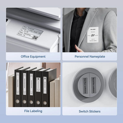 78x100mm Thermal Label Printer with 2 Rolls