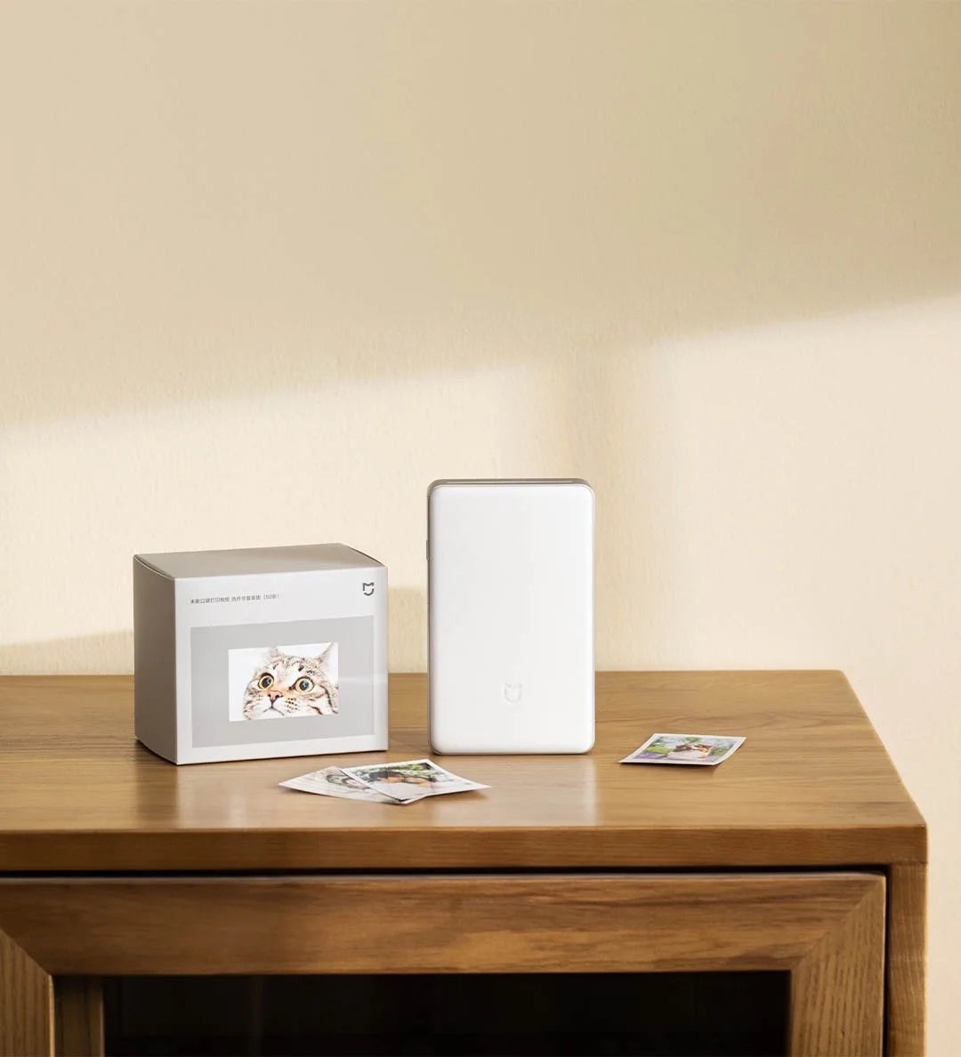 Portable Photo Printer Pro with 40 Sheets Instant Printing
