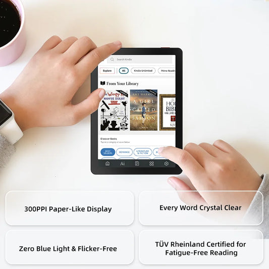 Portable 6 Inch E-Ink Tablet 4+64GB Front Light Ebook Reader