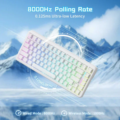75% Magnetic Switch Gaming Keyboard with 8K RGB
