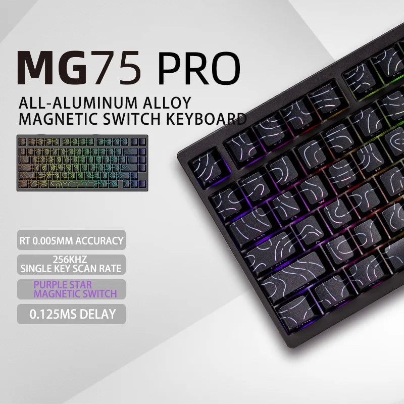 PRO BLACK Mechanical Gaming Keyboard Ultra Fast Hot-Swap Design