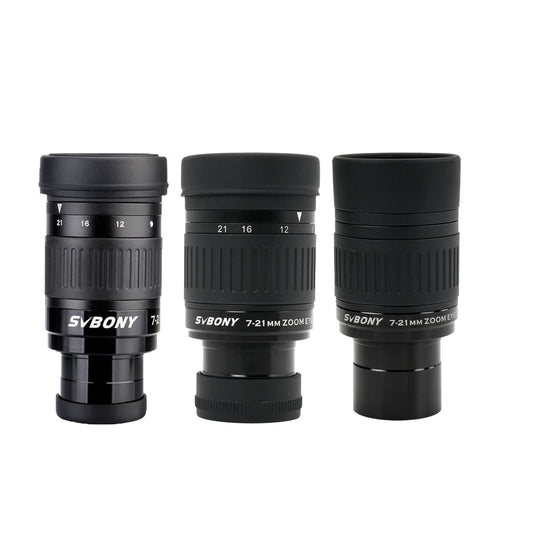 SV135 1.25" FMC Zoom Lens Telescope Accessory 3 Pack