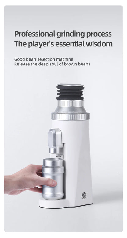 Portable Burr Coffee Grinder for Espresso & Brew Black