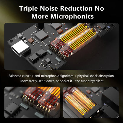 Portable USB-C Tube DAC AMP Headphone Amplifier