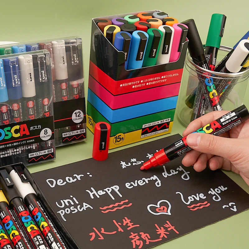 Acrylic Paint Marker Set 24 Colors 5M Art Pens
