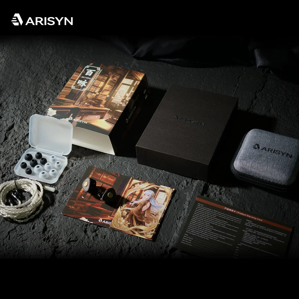 HiFi Earphones with 10mm LCP Driver & MEMS