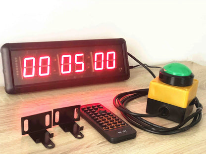 Countdown Quiz Buzzer with 1 Button and Remote