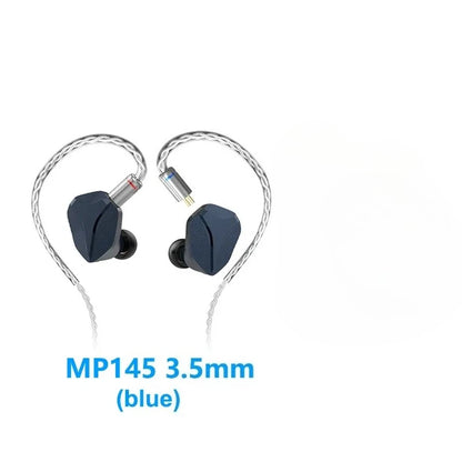 Planar Magnetic MP145 Blue In-Ear Audio Earbuds