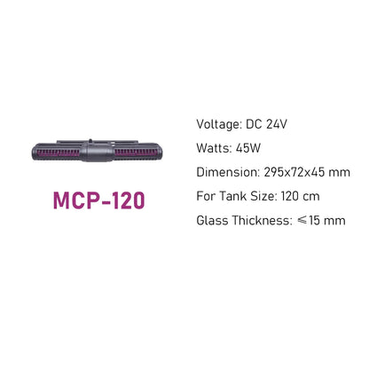 Aquarium Cross Flow Wave Pump WiFi LCD Controller MCP-120