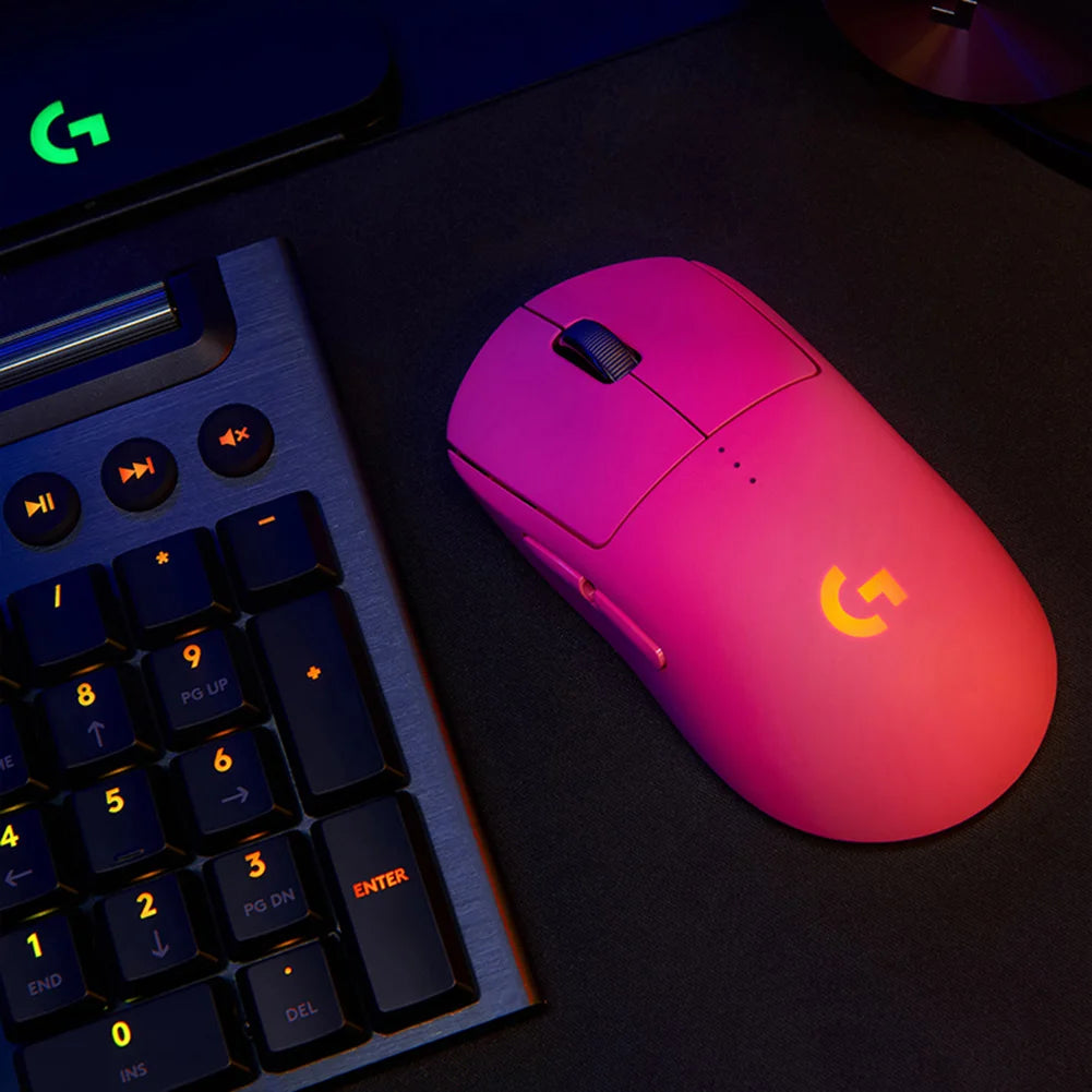 Precision Wireless Pink Gaming Mouse Ultra Light