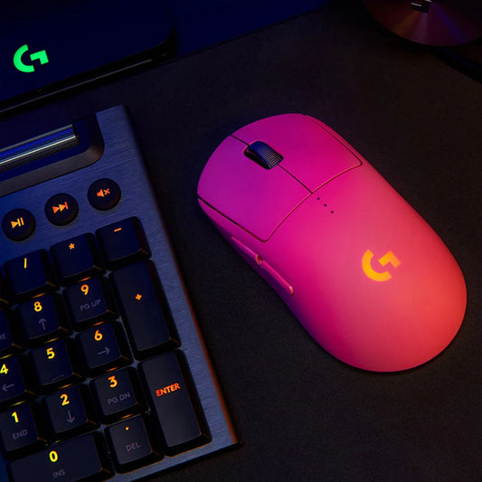 Precision Wireless Pink Gaming Mouse Ultra Light
