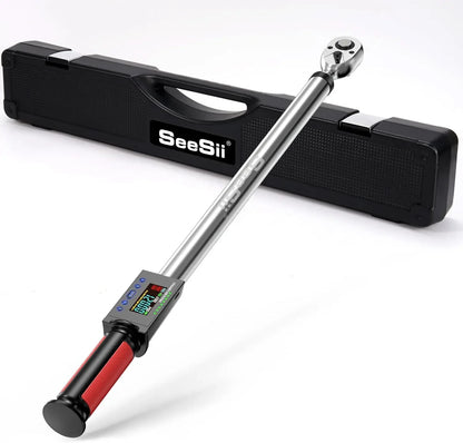Cordless Digital Torque Wrench 340Nm 1/2 Drive for Cars