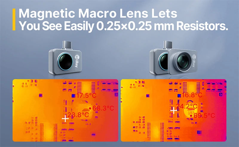 P2 PRO Thermal Camera 256×192 Android Type C