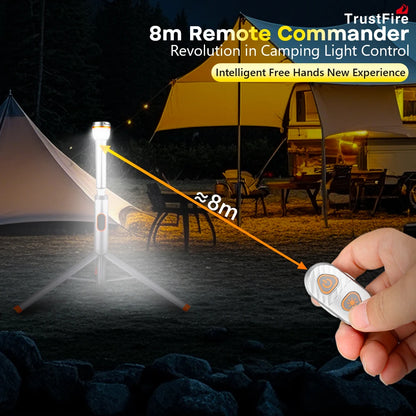 Retractable Telescopic Camping Lantern with Remote Control