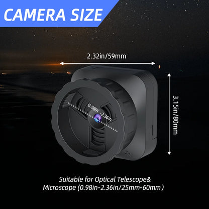 Portable Telescope Camera for Astrophotography and Zoom