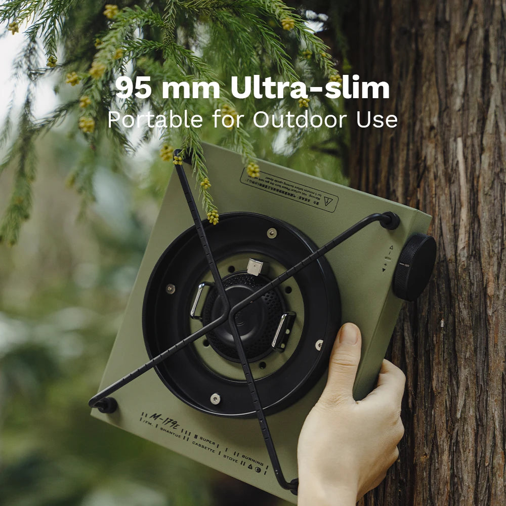 7100W Portable Butane Camping Stove with Piezo Ignition
