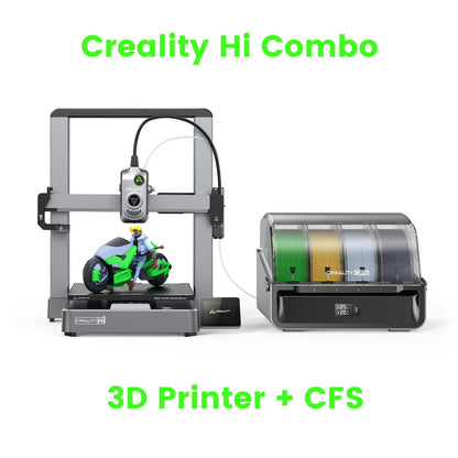 Hi Combo 3D Printer with Multi-Colour CFS Filament