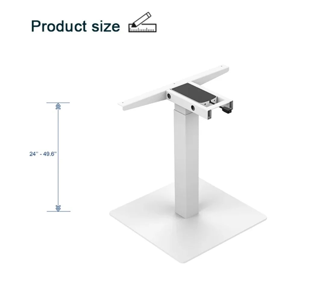 Smart Adjustable Single Motor Standing Desk Frame